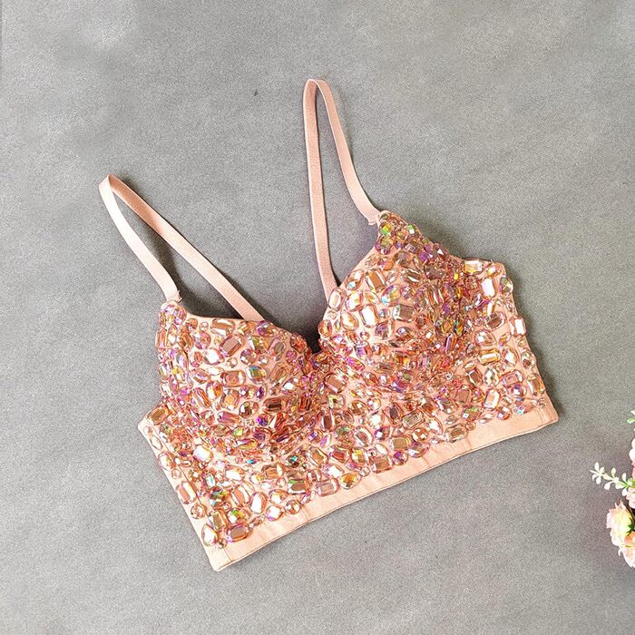 Корсет-топ Woboren: бюстгальтер, топ на бретелях, кроп-топ, корсаж, обтислий жилет. Білий (#11 Бежевий, S)