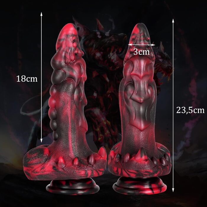 Анальний вібратор Jpscor Monster з 7 режимами вібрації та 3 функціями стимуляції, нагріванням. Іграшки для дорослих для жінок та чоловіків