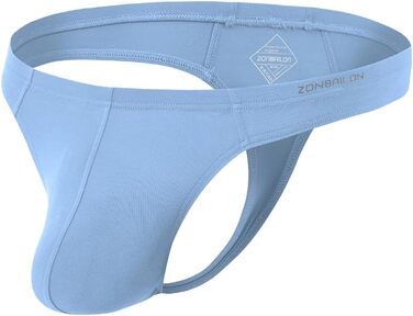 Тангіні BIATWOWR для чоловіків з еластичного матеріалу без етикетки, сексуальні та зручні (XXL, світло-блакитний)