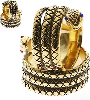 Кільце для пеніса Cobra Eichelring: посилення та стимуляція, 26 мм, нержавіюча сталь, золото