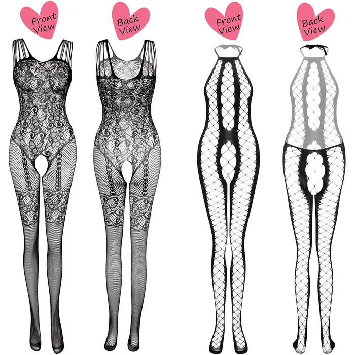 Чорна мереживна піжама з мереживом та шкарпетками для романтичних побачень (12 шт.)