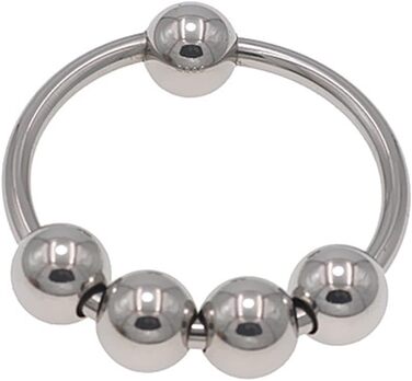 Набір з 6 сталевих кільців для пеніса з кульками, сталевий, для дорослих, секс-іграшка