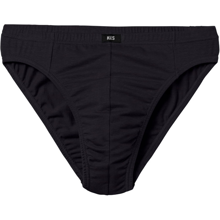 Чоловічі труси H.I.S Multipack з еластичної бавовни, чорний та білий колір