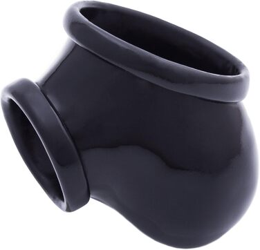 Латексний пеніс-чохол TOYLIE, чорний - з кільцем 3,5 см, виготовлено в Німеччині