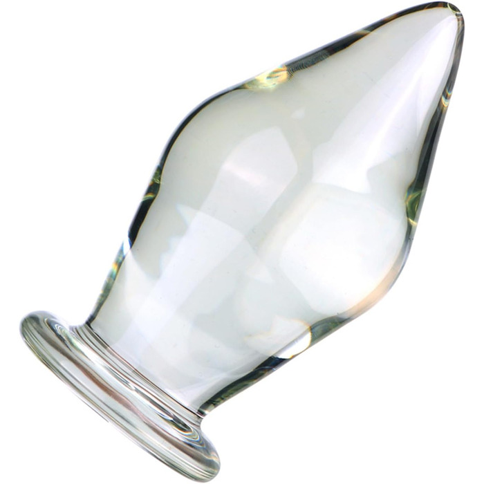 Скляний анальний плагін Hrekssi XXL (діаметр 45/75/80 мм) - для чоловіків та жінок