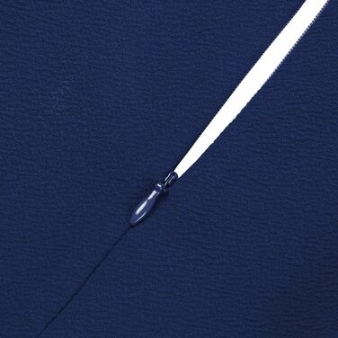 HOEYEE Елегантне сукня-максі з мереживом, вінтажний стиль, для вечірок та коктейлів (XL, Темно-синій)