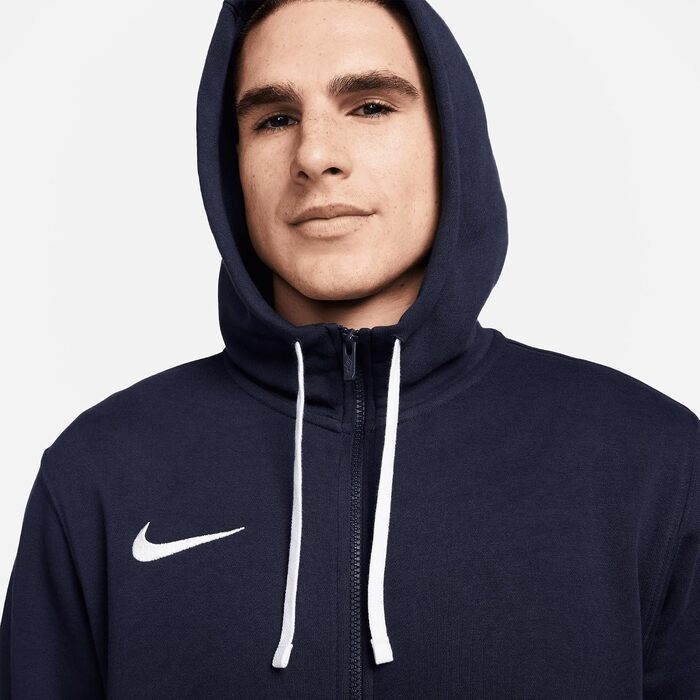 Чоловіча спортивна куртка-худі Nike Park 20 Full Zip з капюшоном, Obsidian/White, розмір S