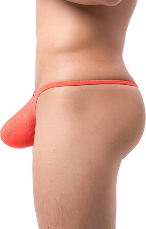 Чоловіча трусики-сліп iKingsky великого розміру XXL, 6 шт. - дихаюча, низька посадка, сексуальний дизайн