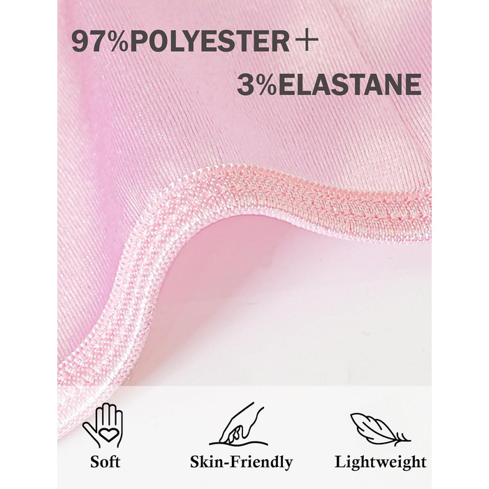 Panegy: Комплект бюстгальтера та трусиків, мереживний, push-up, білий (рожевий, S)