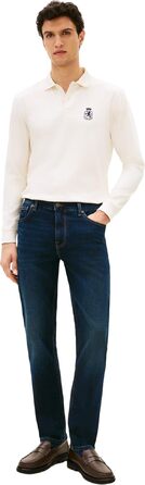 Чоловічі джинси Tommy Hilfiger Denton Straight Jasper Indigo (сині), прямий крій, розмір 36W/32L