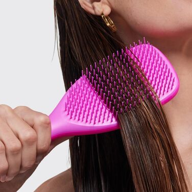 Щітка для волосся Tangle Teezer The Ultimate Detangler для вологого та сухого волосся, розплутувач для густого, кучерявого та довгого волосся, Runway Pink