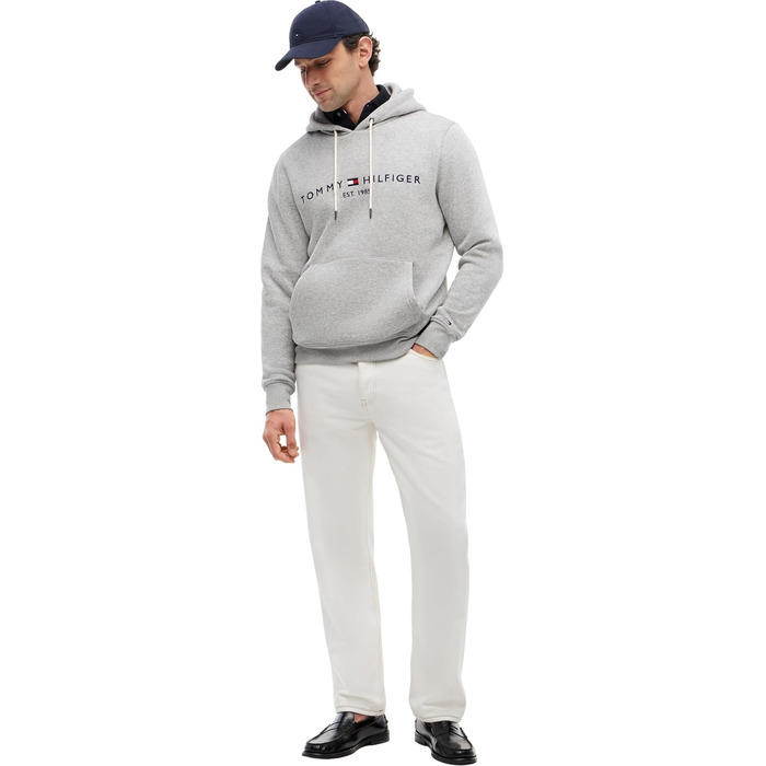 Чоловічі штани Tommy Hilfiger Mw0mw11599 Bau Sky Captain, сірі (Cloud Htr), розмір 3XL