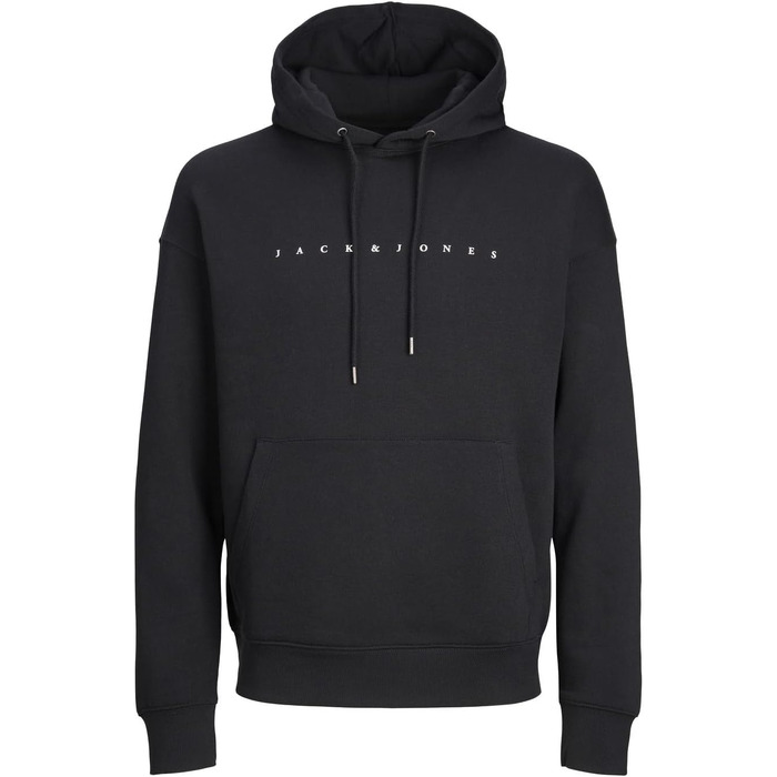 Чоловічий худі Jack & Jones JJESTAR JJ Sweat Hood, Relaxed Fit, колір Turbulence (розмір 6XL)