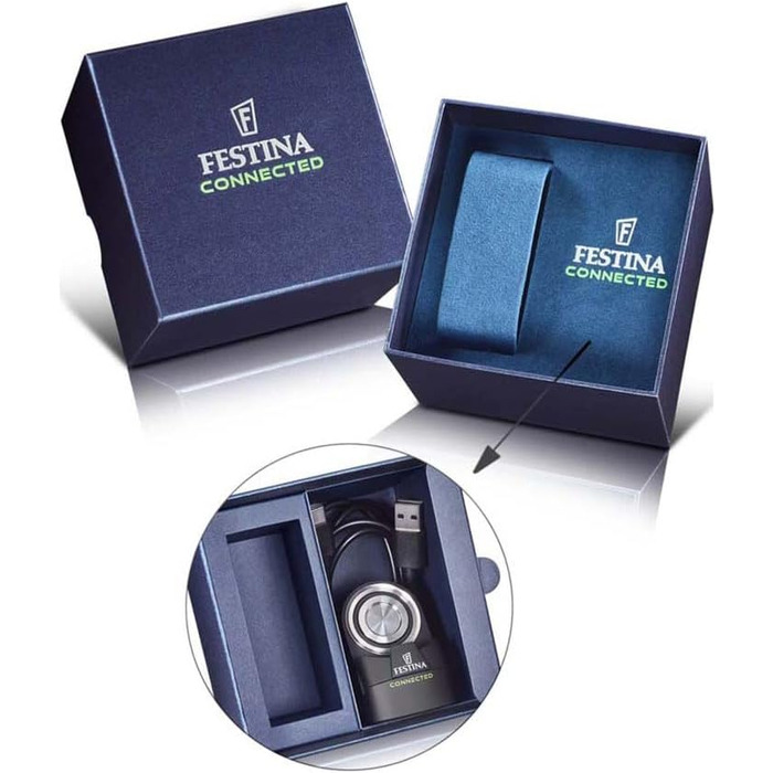 Чоловічий наручний годинник Festina F23305-3 зі сталевим браслетом