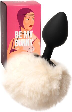 Анальний вібратор Be My Bunny з пультом, 10 режимів, USB-зарядка для чоловіків та жінок