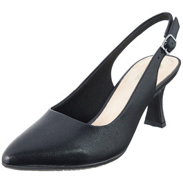 Жіночі туфлі-човники Clarks Kataleyna Step, шкіряні, чорні, розмір 39.5 EU