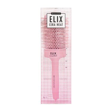 Керамічна кругла щітка для волосся ELIX Cera Heat (65 мм) — професійна брашинг-щітка для об'єму, блиску та гладкості, антистатична та термостійка