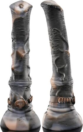 Анальний плагін Nothosaur HUNTER JACK 23.5 см - іграшки для пар, сталеві, Bounty Noir