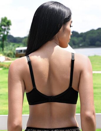 Балконний бюстгальтер Deyllo з пуш-ап та кісточками, мереживний Dirndl, великі розміри, м'які чашки, Bralette, глибокий виріз, чорний, 90B