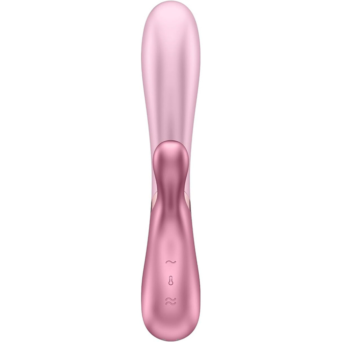 Вібратор Satisfyer Hot Lover Connect App | Bluetooth | Водостійкий (IPX7) | Зігріваючий | Для жінок | Рожевий | Зігріваючий вібратор для жінок