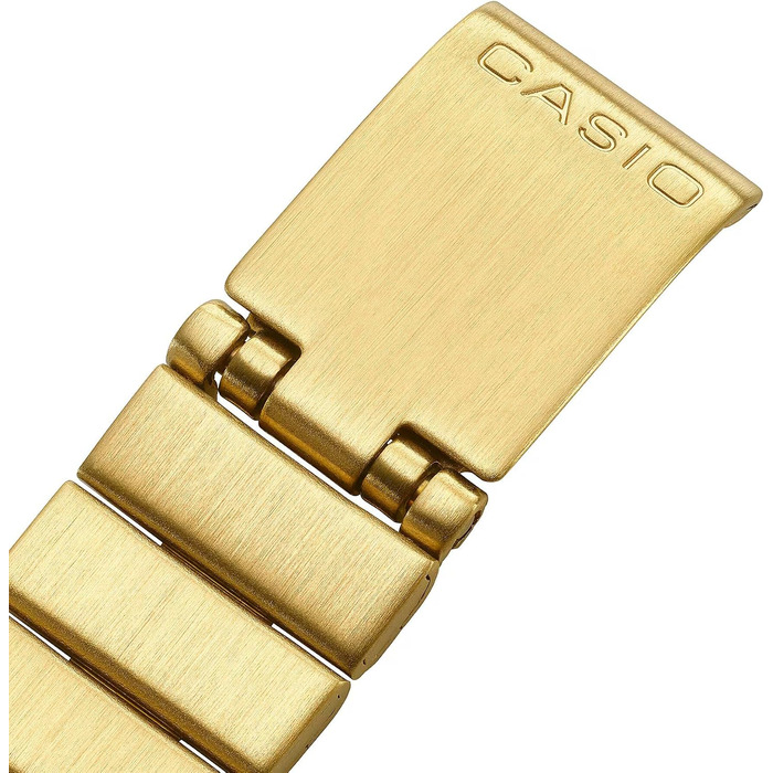 Жіночий наручний годинник Casio Vintage Digital LA670WGA-9DF, кварцовий, золотистий сталевий браслет