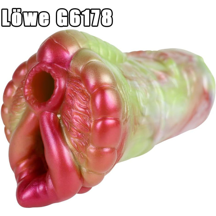 Силіконовий вагінальний мастурбатор Lmgoc Tierserie - реалістичний секс-іграшка для чоловіків, 3D модель, мастурбатор для чоловіків, сексуальна іграшка для чоловіків (Löwe G6178)