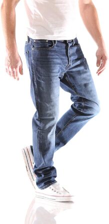 Чоловічі джинси Jack & Jones Tim Original AGI 005 Slim/Straight Fit, сині (814 Blue Denim), 38W / 30L