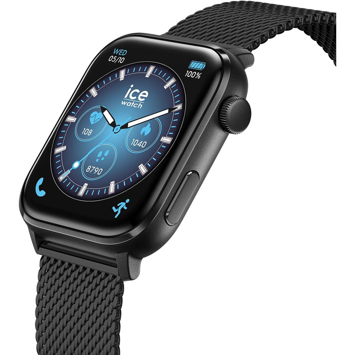 Смарт-годинник ICE-WATCH Ice Smart 3.0 Black Milanese, 1.78