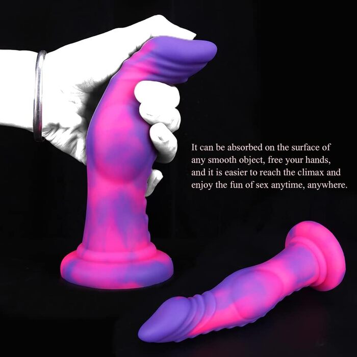 Силіконовий анальний дildo Kuaecr 5 Arten з сильним присоском для стимуляції G-точки. Підходить для жінок та чоловіків.