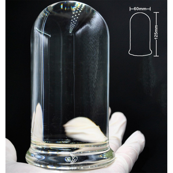 Скляний дилдо для ануса OnundOn - 12.5 * 6 см