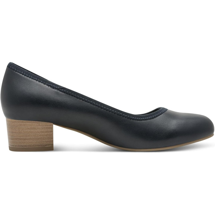 Жіночі туфлі Jana Pumps із синтетичних матеріалів, повнота H, темно-сині (40 EU)
