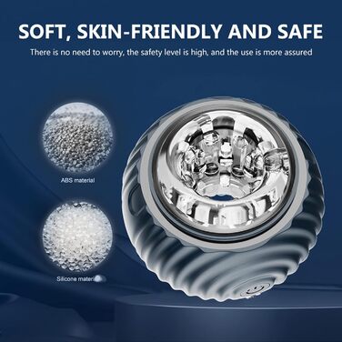 Електричний секс-іграшка для чоловіків - чаша з 10 режимами вібрації та сильною функцією всмоктування