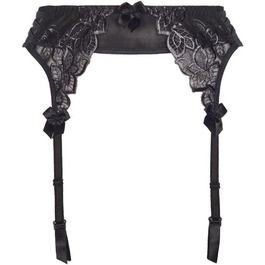 Жіночий корсет для панчіх Axami, чорний, розмір L