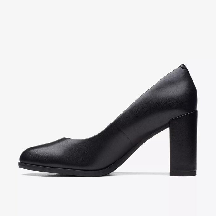 Жіночі туфлі-човники Clarks Freva85 Court, чорні, розмір 42 EU