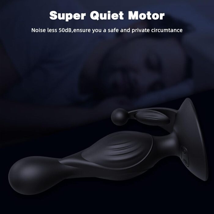 Анаlvibrator Jpscor Elektro Shock для чоловіків, стимуляція простати, 10 режимів вібрації та 5 режимів електростимуляції, дистанційне керування