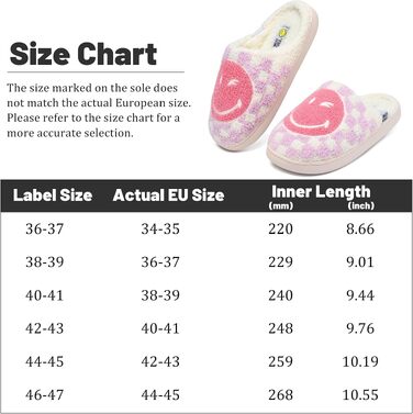 Зимові домашні капці SMILEYWORLD® з ефектом пам'яті Memory Foam, теплі плюшеві та м'які пантофлі для жінок та чоловіків (фіолетові в клітинку, 40/41 EU)