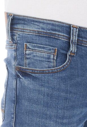 Чоловічі джинси Mustang Oregon Tapered, колір Medium Blue Denim, розмір 33W/34L