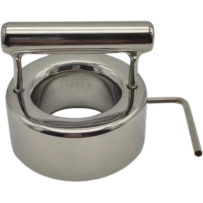 Сталевий кільцевий натягувач яєчок для чоловіків, SM-іграшка, сталевий натягувач яєчок, кільце для яєчок, натягувач пеніса, сталевий аксесуар для сексуальних ігор, Id:38/Висота:30/Діаметр:15