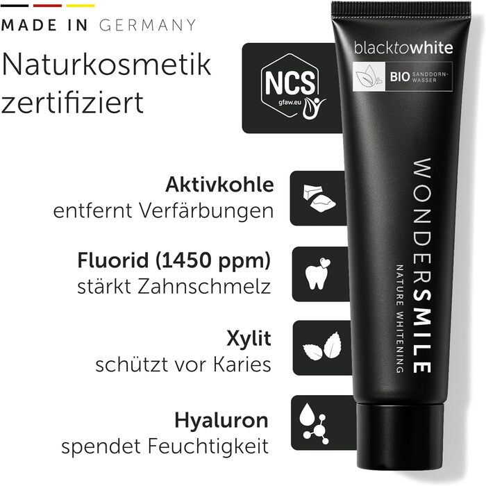 Електрична зубна щітка WonderSmile Schallzahnbürste Pro Ultimate Black: 4 програми, захист IPX8, зарядна станція та смарт-насадка
