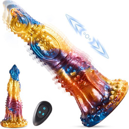 Вібратор Jpscor для чоловіків та жінок з 7 функцій та режимами вібрації. Анальний вібратор, інопланетянин, соска, стимуляція G-точки та простати. Іграшки для дорослих