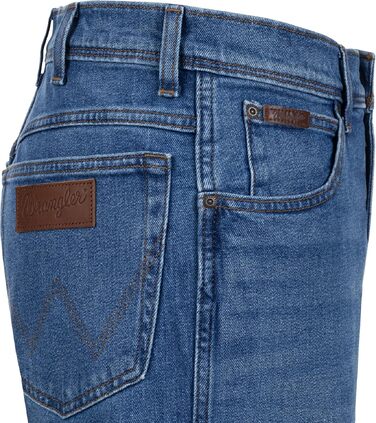 Чоловічі джинси Wrangler Texas Regular Fit Stretch — класичні прямі штани з деніму, колір Sweet Talker (42W / 32L)
