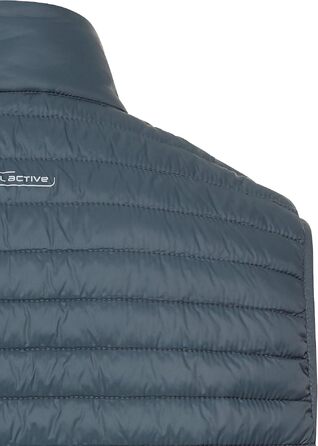 Чоловічий стібаний жилет camel active з переробленого поліаміду, темно-синій (розмір 56)