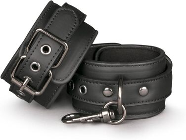 Набор наручників на зап'ястя з шкіри, регульовані, для бондейджу, фетишу, SM, Easytoys