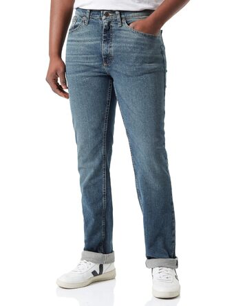 Чоловічі джинси Wrangler Regular Fit, середня посадка, чорні (W31 L34, River)