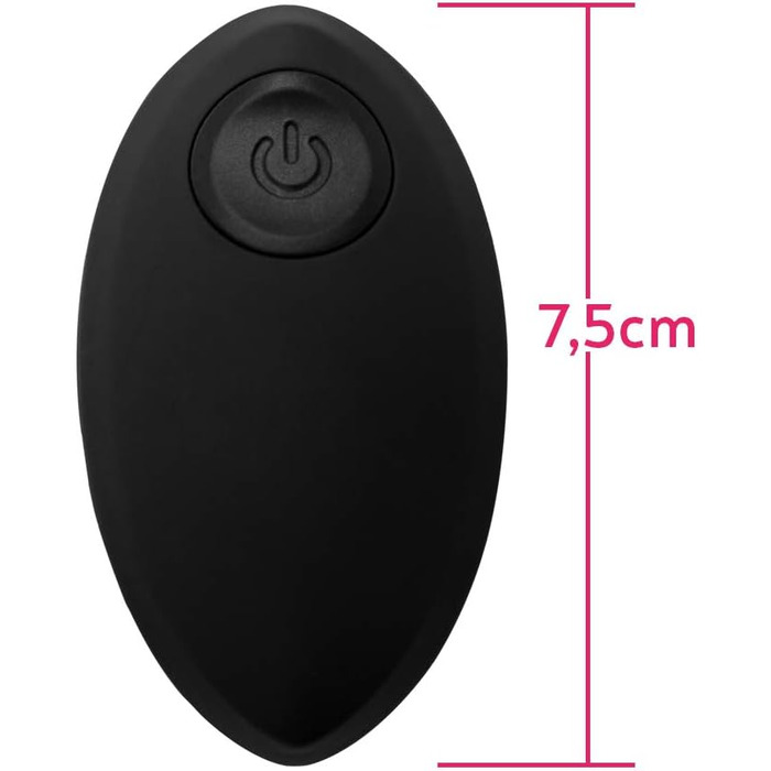 Вібратор-пробка з вібрацією для чоловіків, жінок або пар - Стимуляція простати або ануса - Іграшка для дорослих з дистанційним керуванням - Виготовлена з силікону