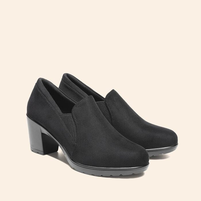 Жіночі класичні туфлі-човники DREAM PAIRS, чорна замша, розмір 39 EUR