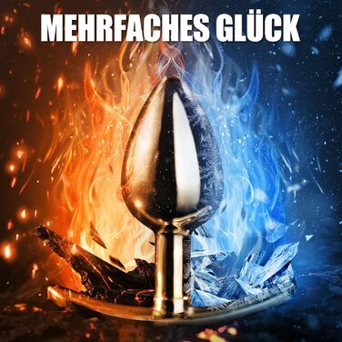 Анальний плагін TYDAY Metall 6 розмірів для жінок, нержавіюча сталь, стимулятор простати з діамантом, преміум секс-іграшка