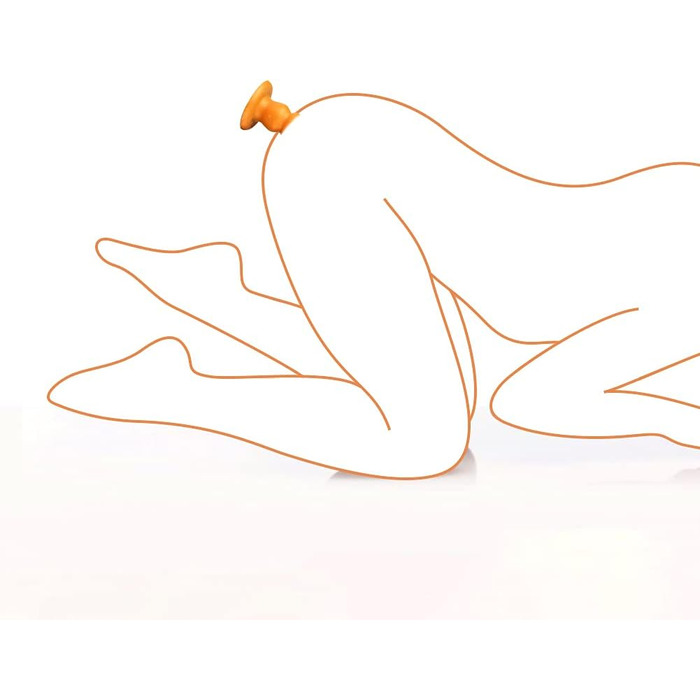 Анальний плаг Stoss 22 см з рідкого силікону, класична модель з сильним присоском, гнучкий пеньіс-анальний плаг для жінок, пар, änner Roluck (упаковка 1 шт.)