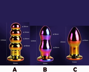 Електричний скляний анальний дildo з вібрацією ScreaAss: 3 стилі, 10 режимів, USB-зарядка