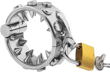 Набір для БДСМ-ігор для чоловіків: металеві кільця, пристосування для стиснення та набори ваги. Преміум-якість, не для використання на дітях.